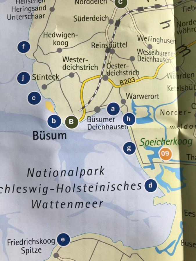 Heimat Am Meer Büsumer Deichhausen Εξωτερικό φωτογραφία